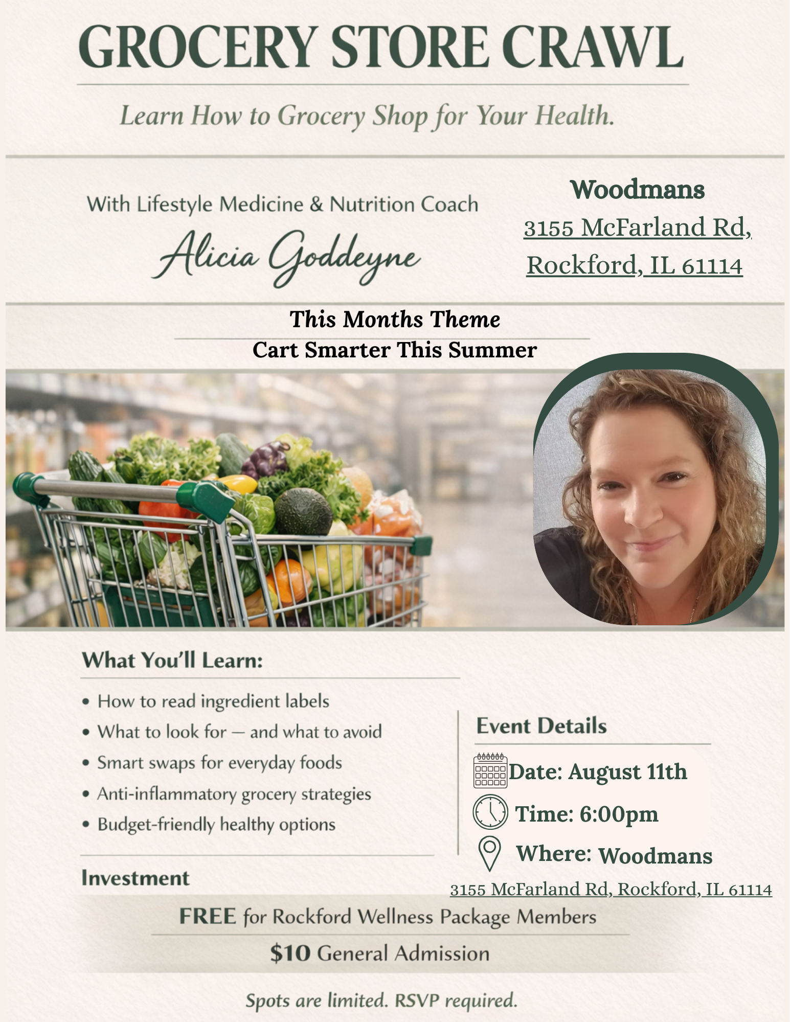 grocery store crawl (updated for August)